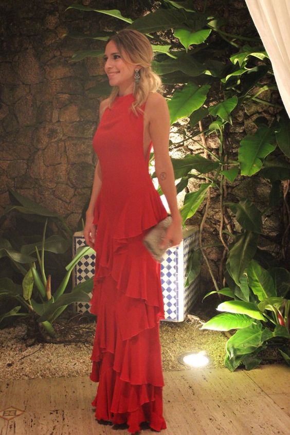 Red Evening Prom Dresses, Long Prom Dress - VelvetHem