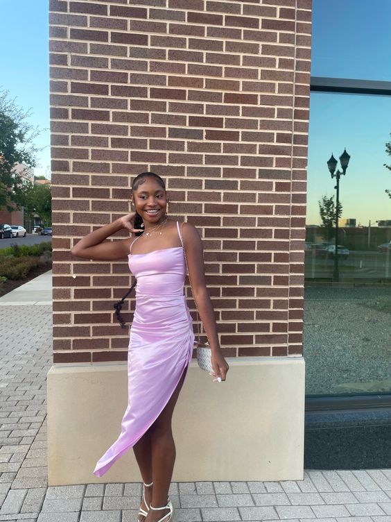 Lilac Prom Homecoming Dress Evening Dress, Party Dress - View 2 | VelvetHem