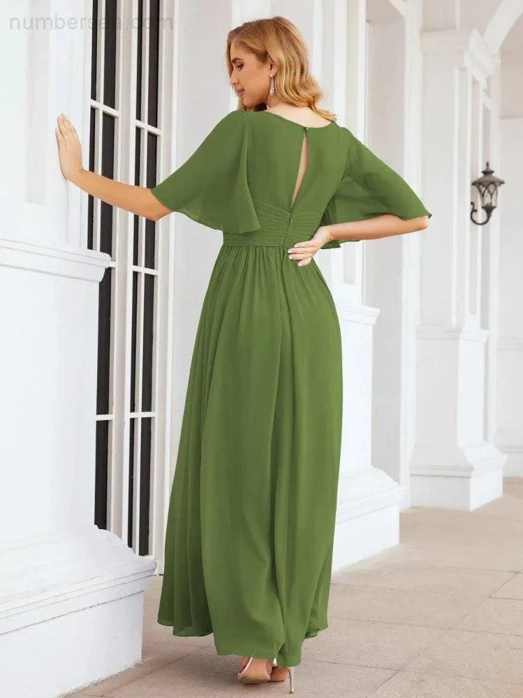 ZapDress Bridesmaid Dresses for Women Wedding Long Party Prom Dress 28068 (ZD16988)