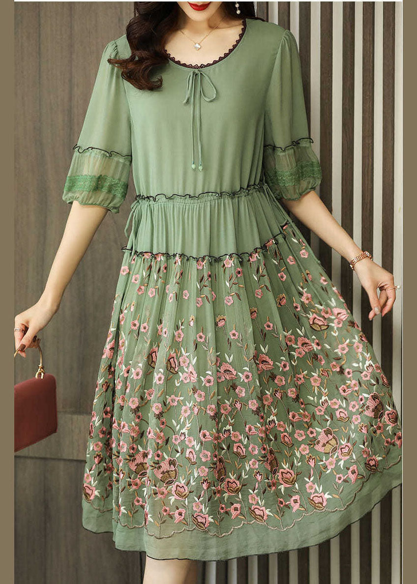 A Vintage Style Dress with Delicate Timeless Details