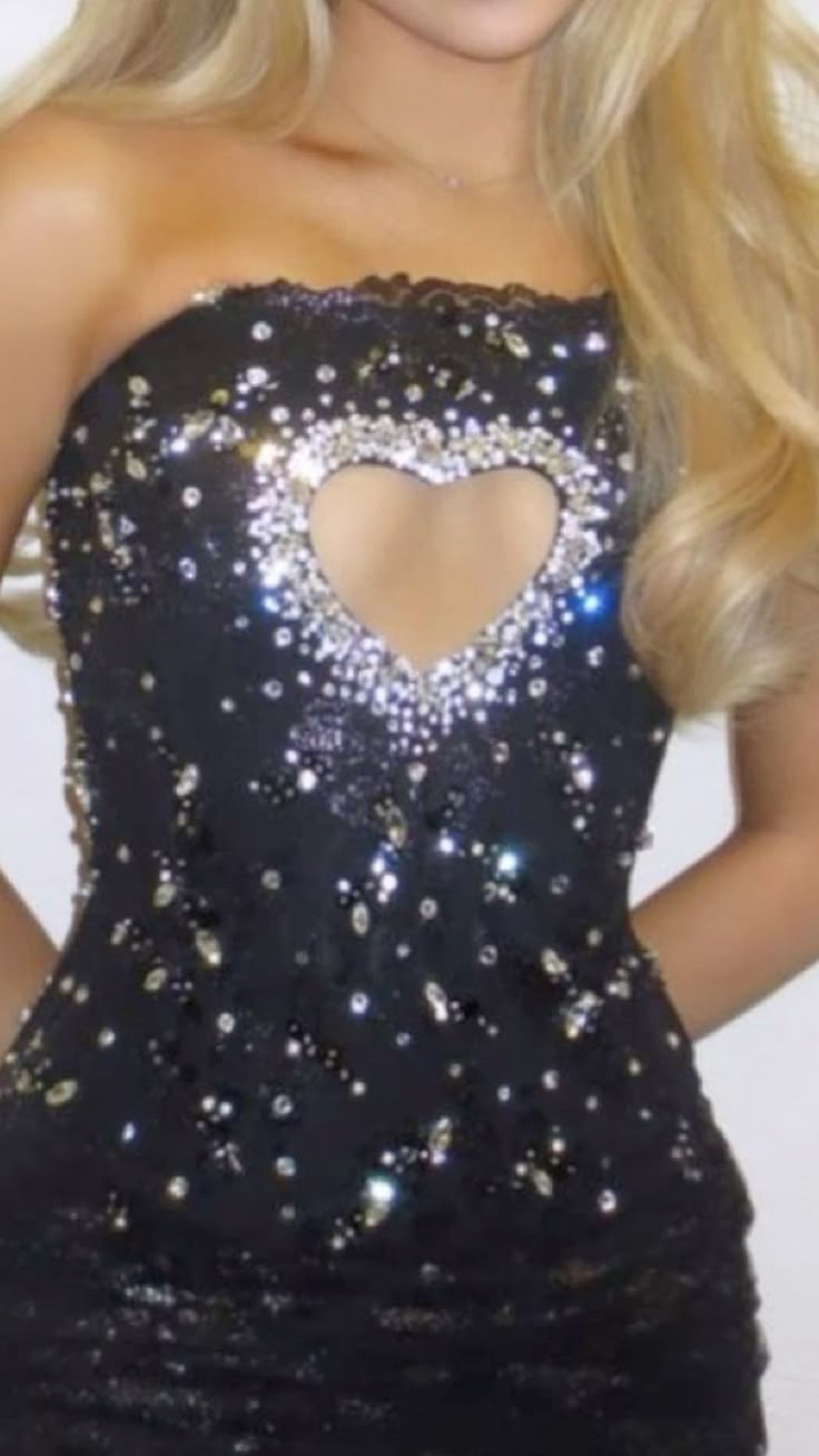 Glitter Black Strapless Sheath Short Cocktail Dress Graduation Homecoming Dress - View 2 | VelvetHem