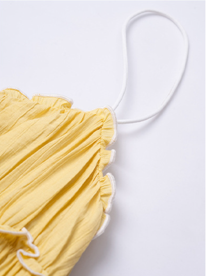Proval Midi Dress Yellow