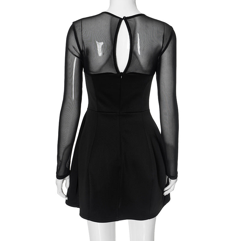 Rhythm Mini Dress Black