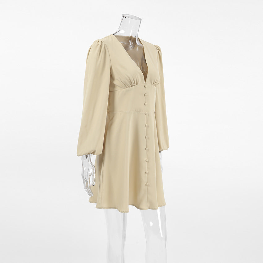 Like a Lady Mini Dress Khaki
