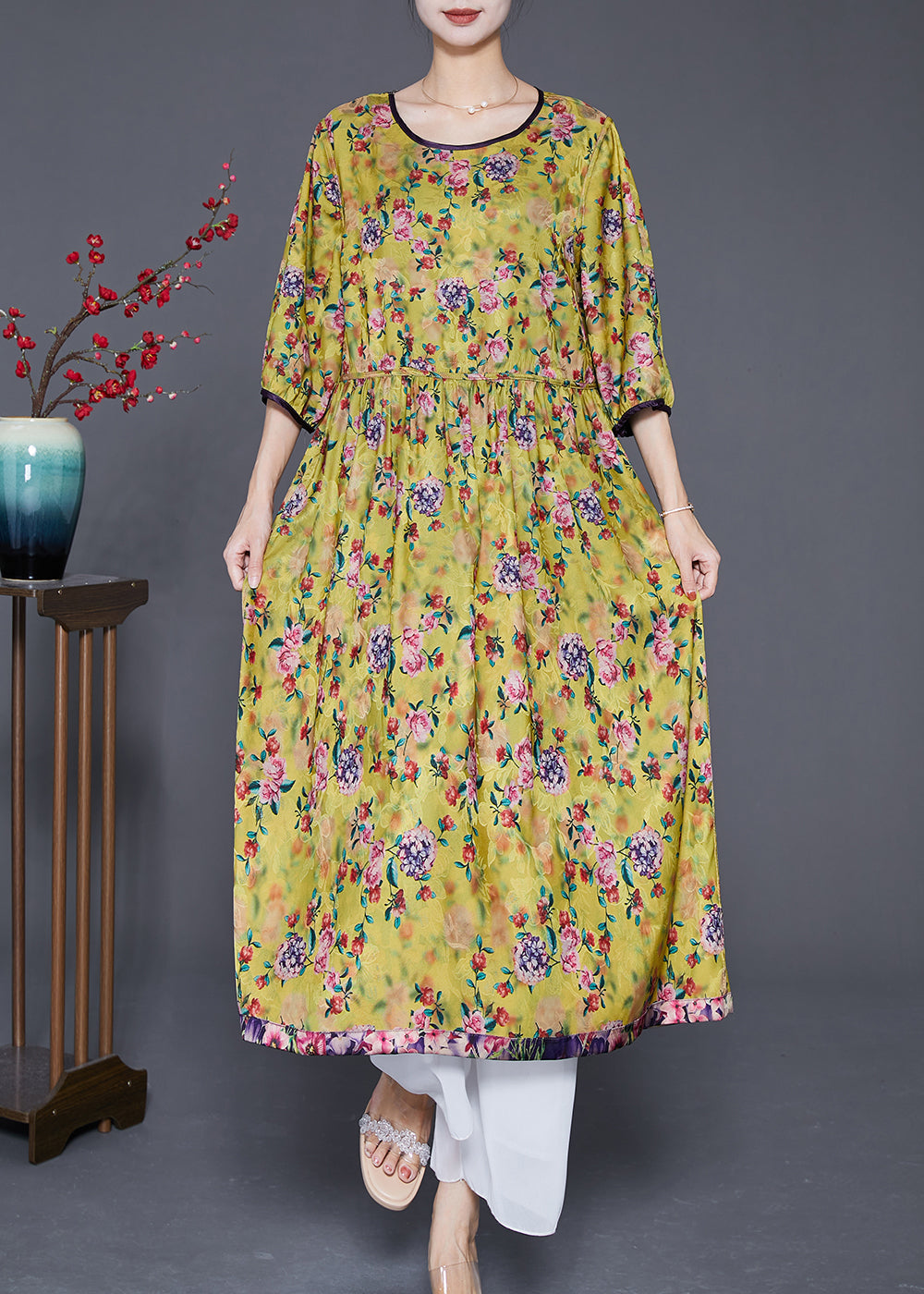 A Vintage Style Dress with Delicate Timeless Details