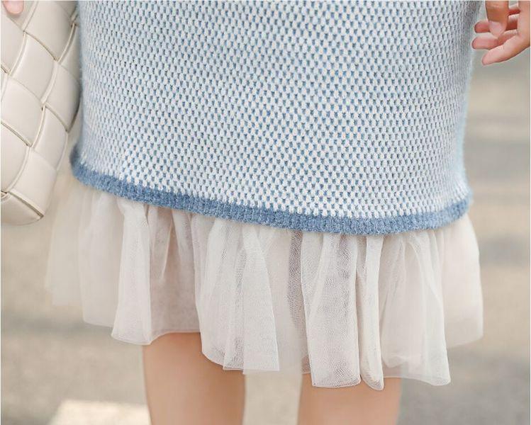 omychic plus size knitted vintage women casual loose midi autumn winter sweater dress