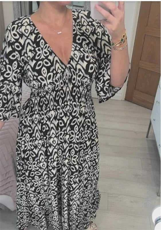 Amanda Elegant and Casual Summer Dress for Women Relaxed Modern Fit