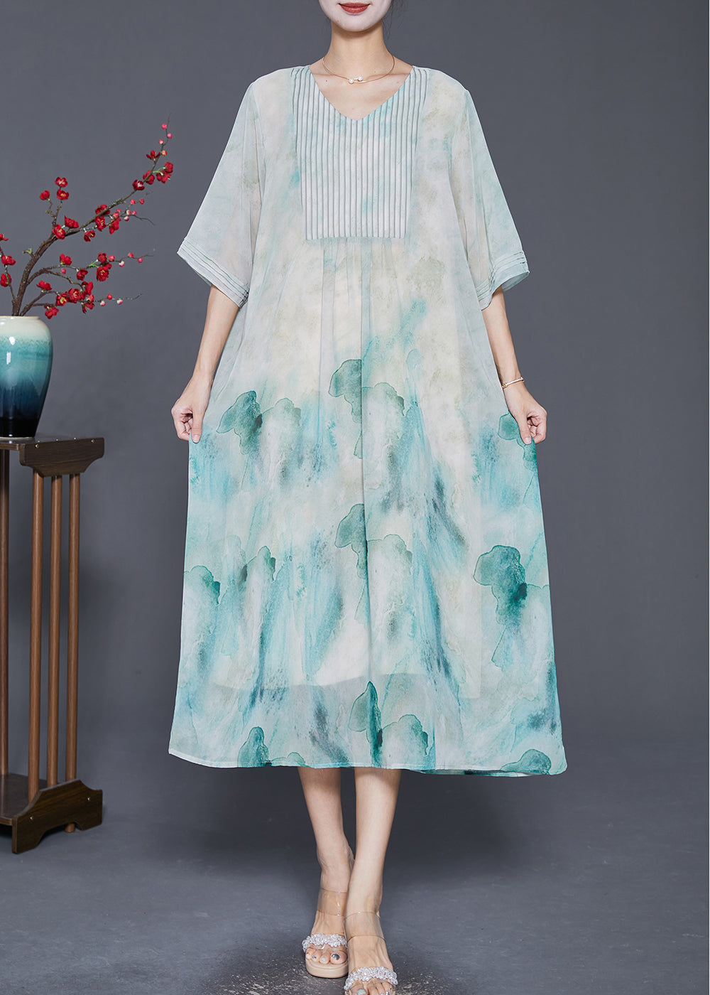 A Vintage Style Dress with Delicate Timeless Details