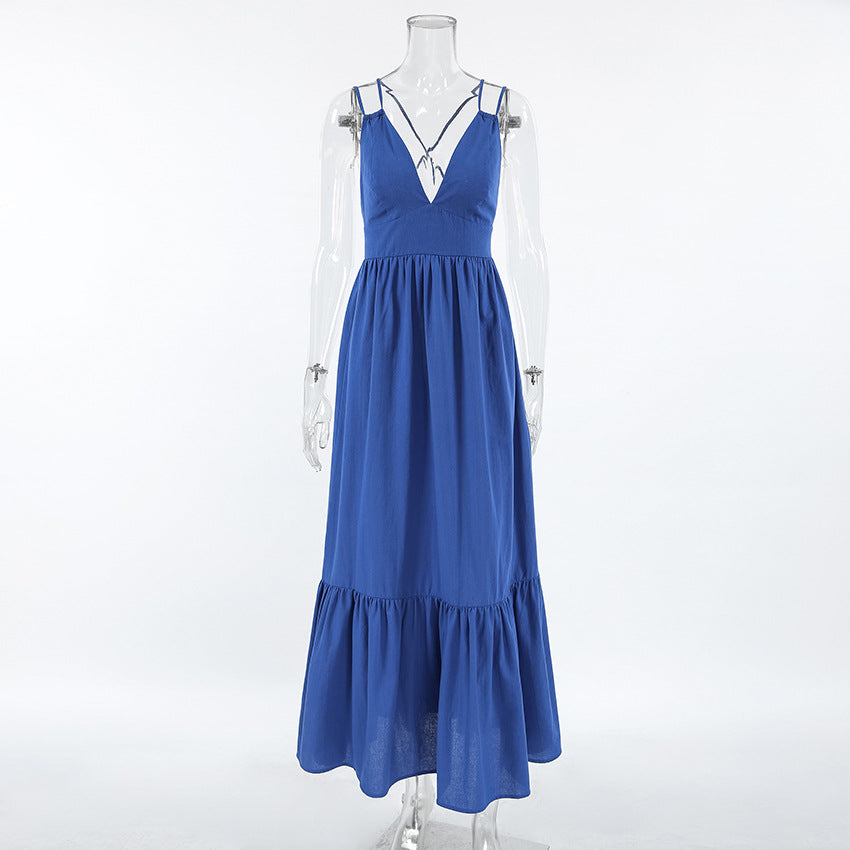 Buckley Maxi Dress Blue
