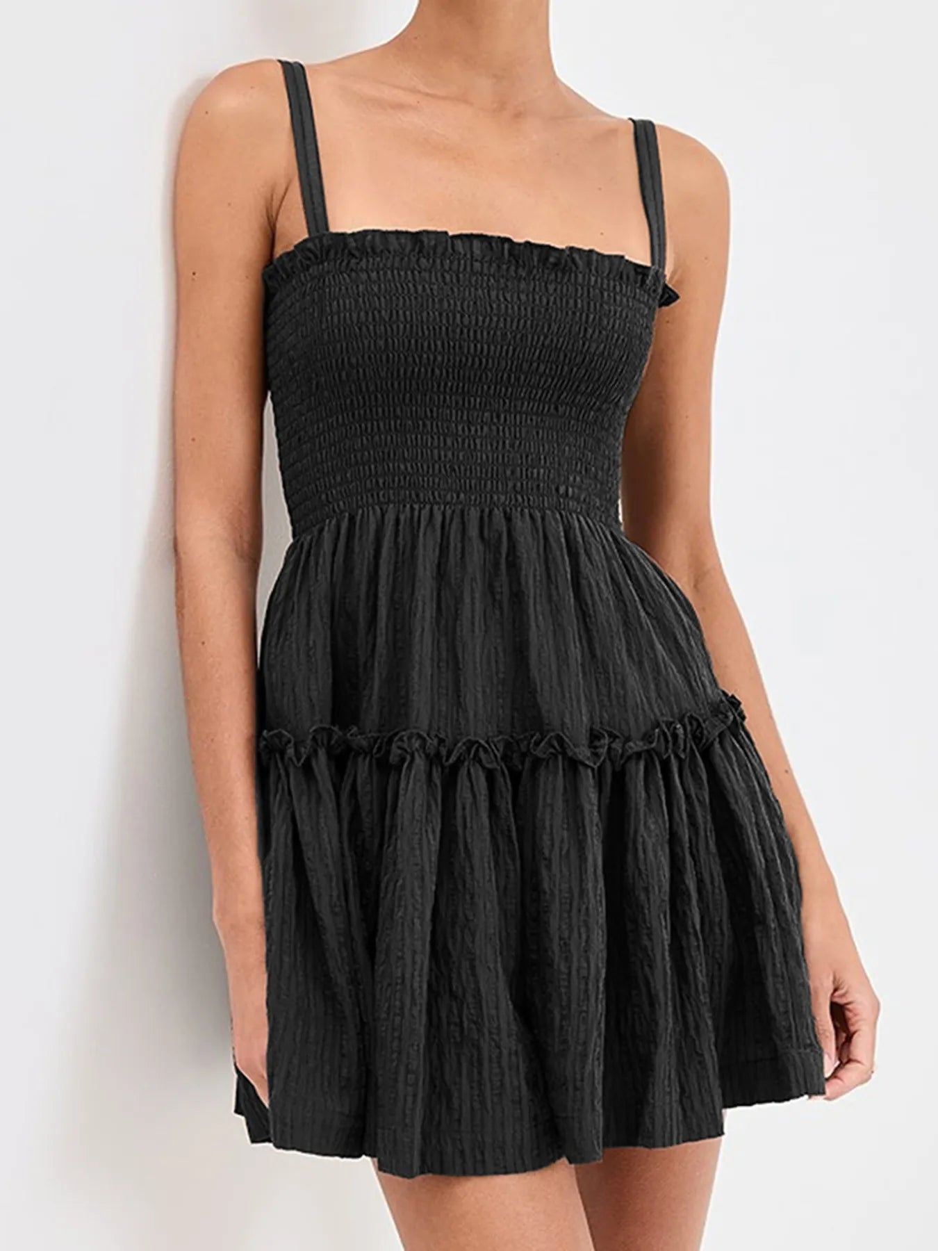 Lucrezia Exclusive Chic Sleeveless Sheath Mini Dress Silhouette Collection