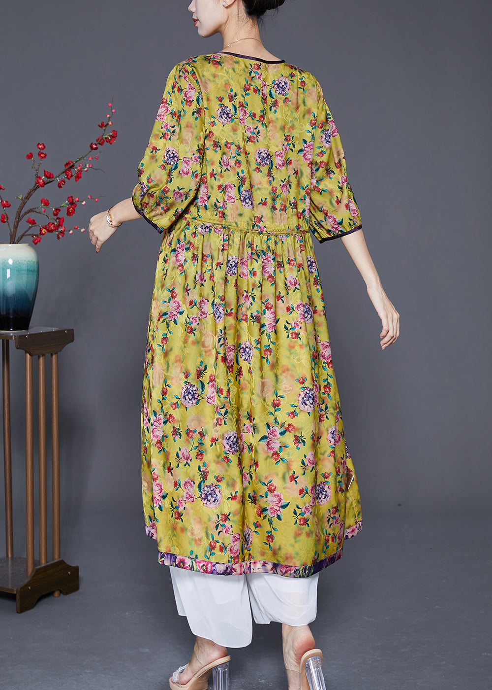 A Vintage Style Dress with Delicate Timeless Details