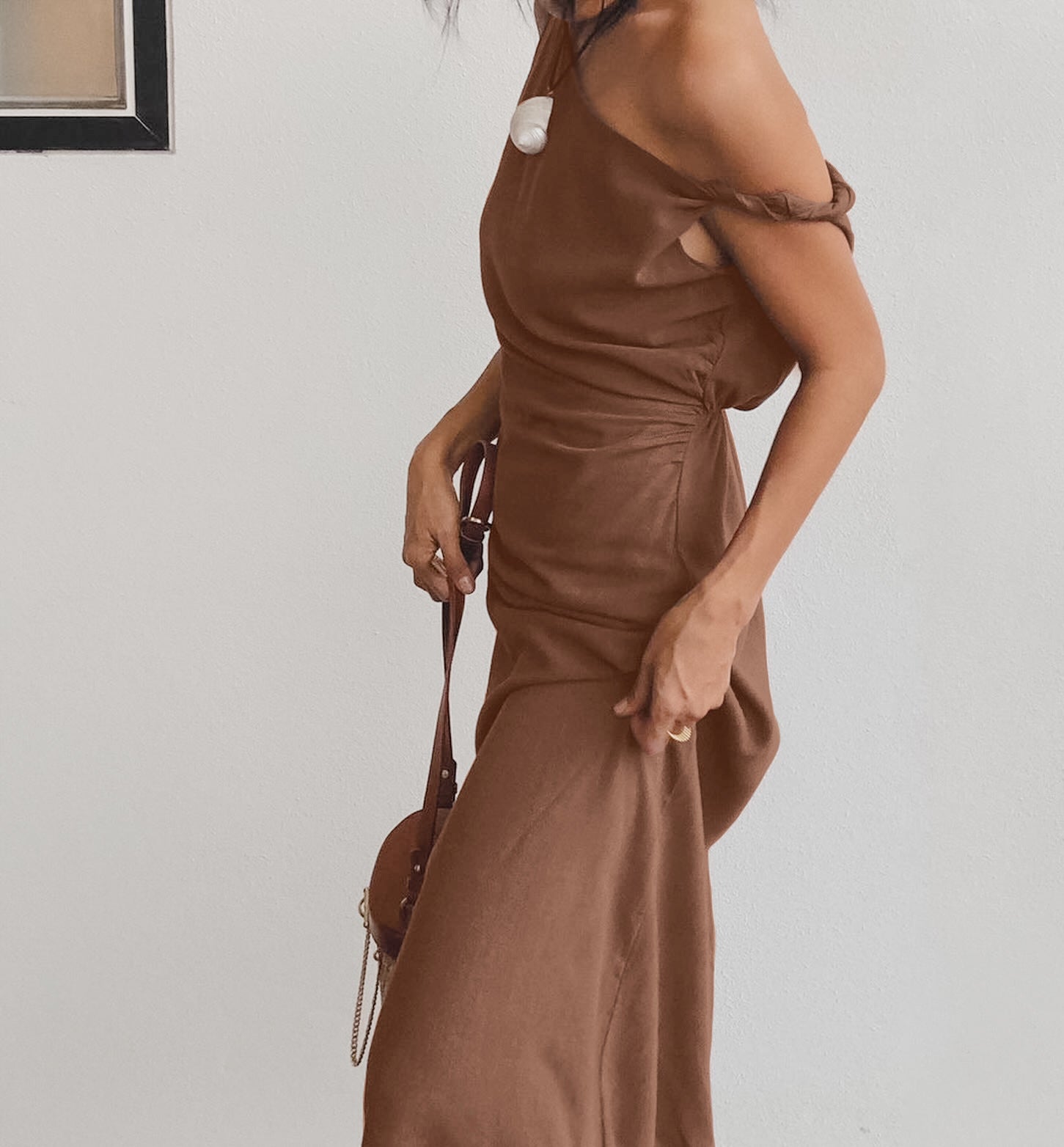 Westwick Maxi Dress Brown
