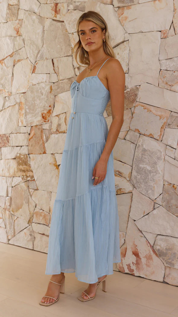 Lecter Maxi Dress Blue