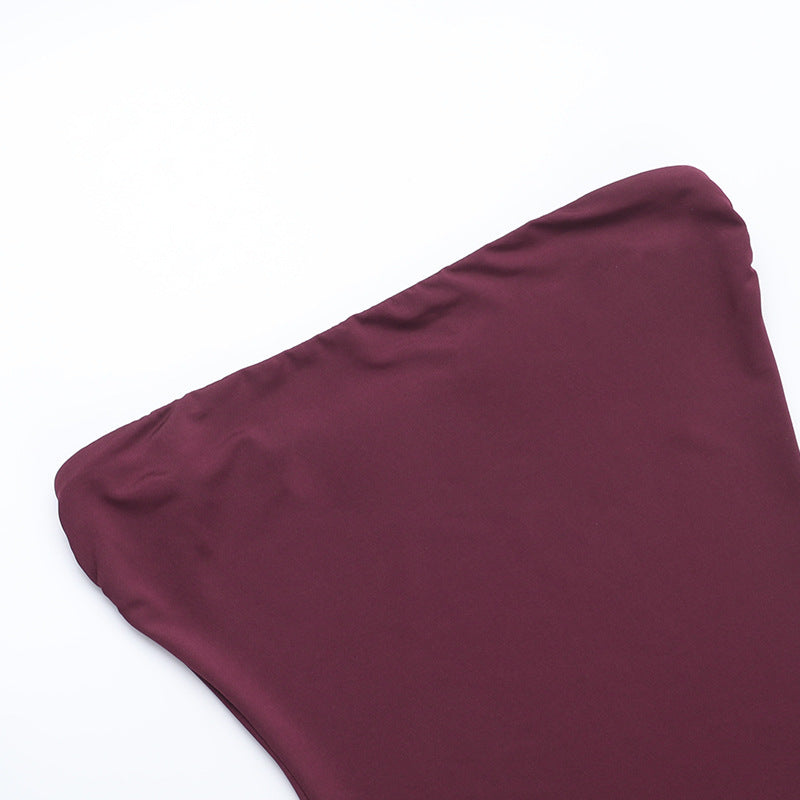 Zoey Maxi Dress Maroon