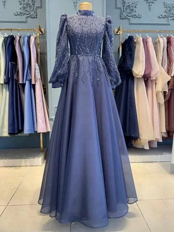 Muslim Evening Dress, Abaya Dress For Women, Maxi Dress, Wedding Dress Y5837 by simplepromdress