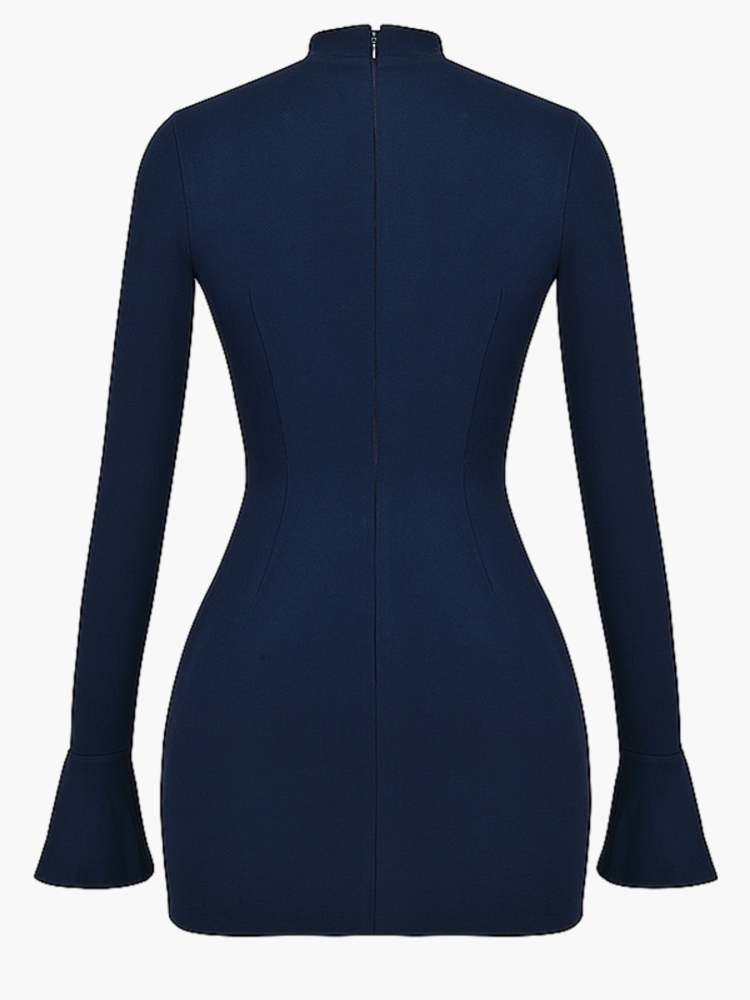 Coral Boutique Chic Cocktail Dress Elevated Occasion Wear