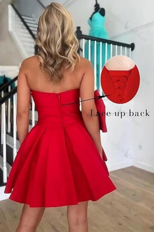 Amazing Sleeveless Pleats Short Homecoming Dresses with Bow