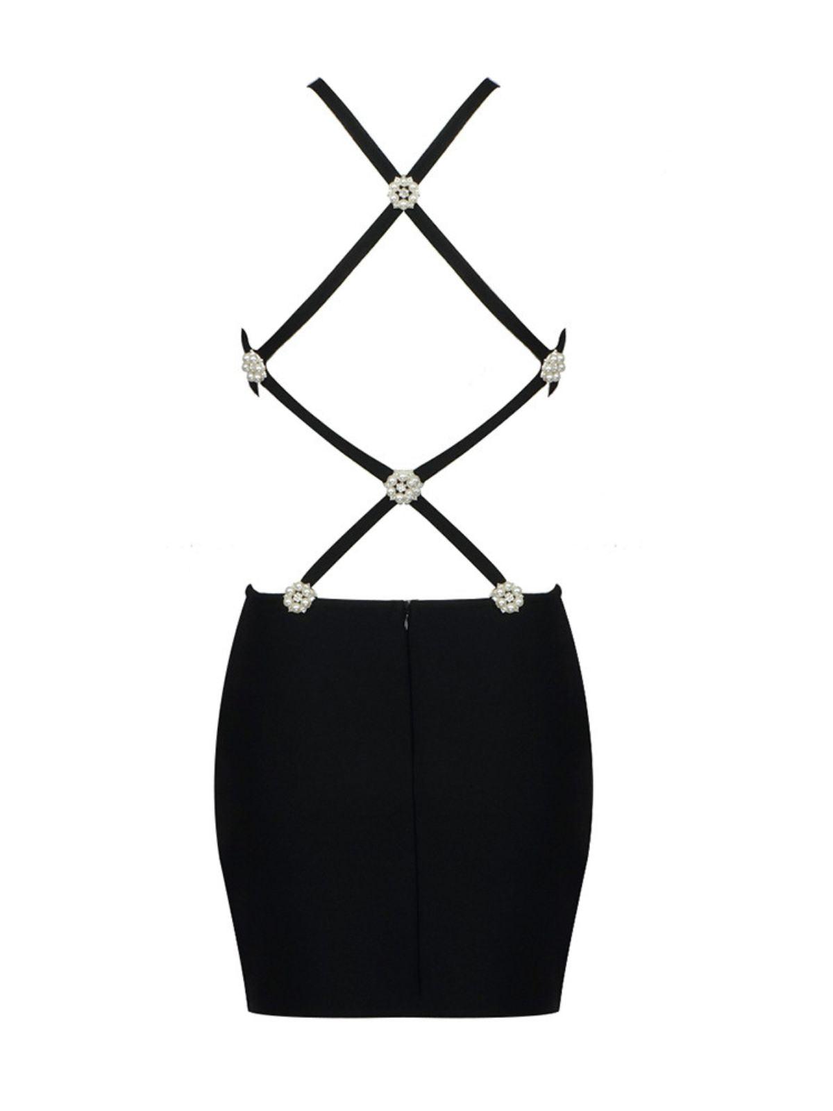 Avonlea Backless Bandage Dress
