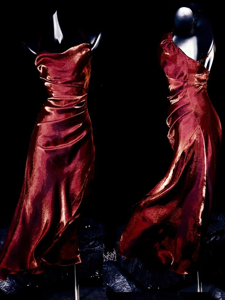 Sexy Red Satin Asymmetrical Flounce Hem Party Dress Evening Gown - VelvetHem
