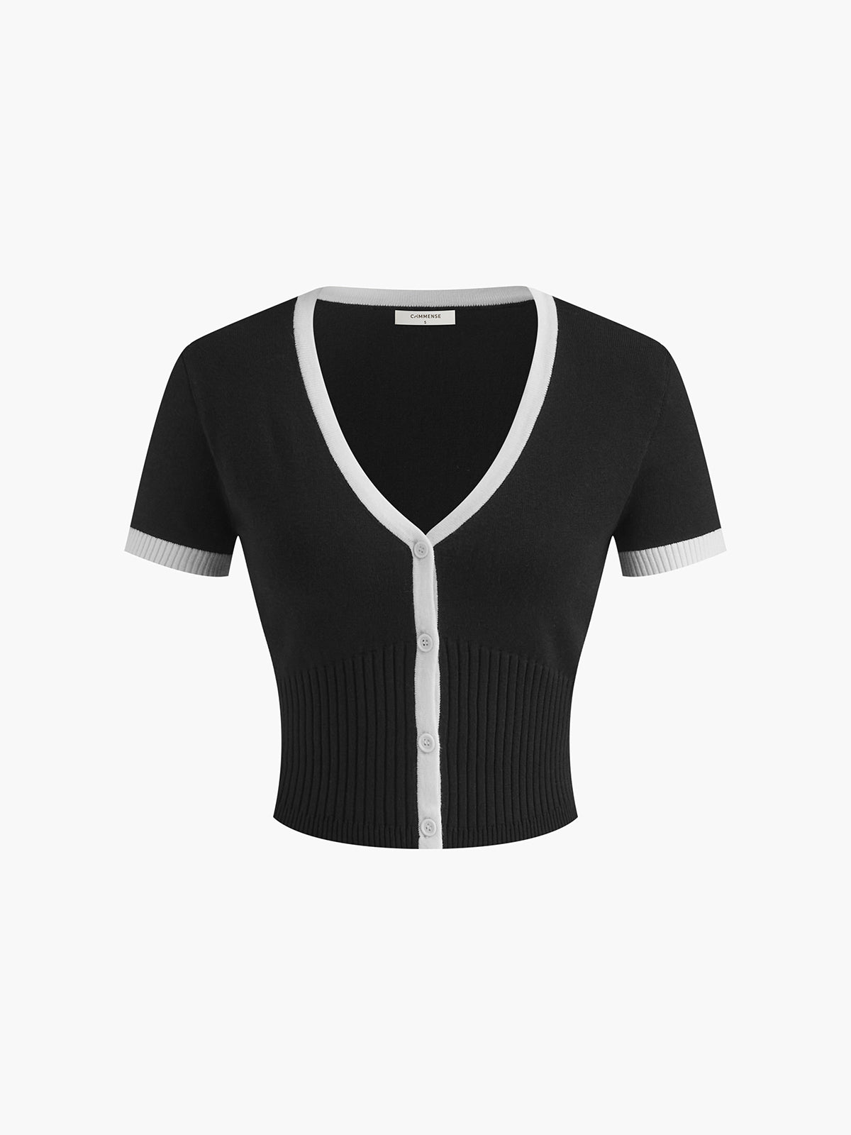 Angélica Timeless Knitted Dress with Contrasting Cuffs Elevated Occasion Wear