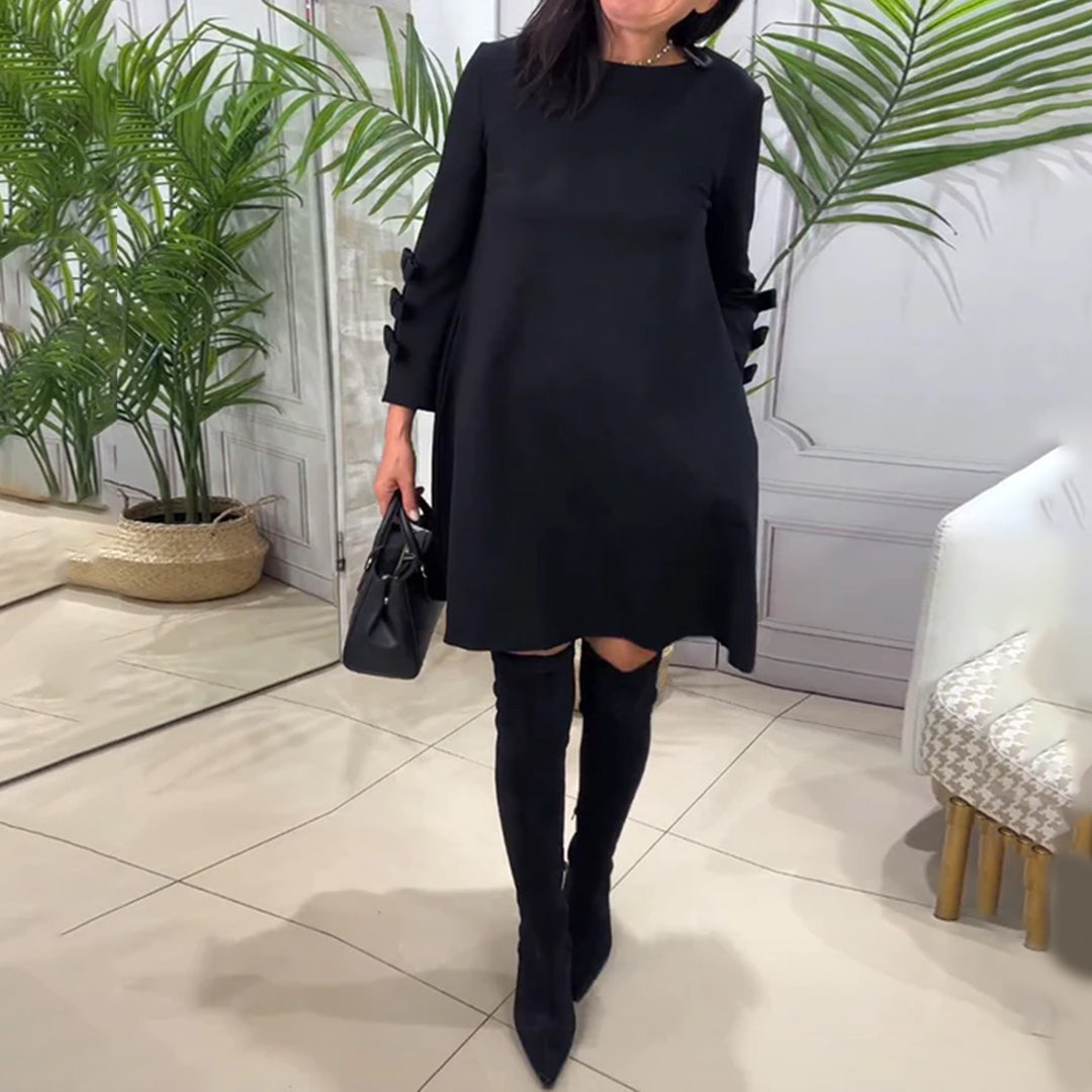 Pada Casual Dress with Long Sleeves for Women Flattering Modern Fit