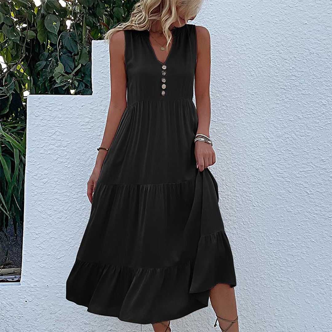Leire Effortless Casual Sundress Statement Occasion Edit