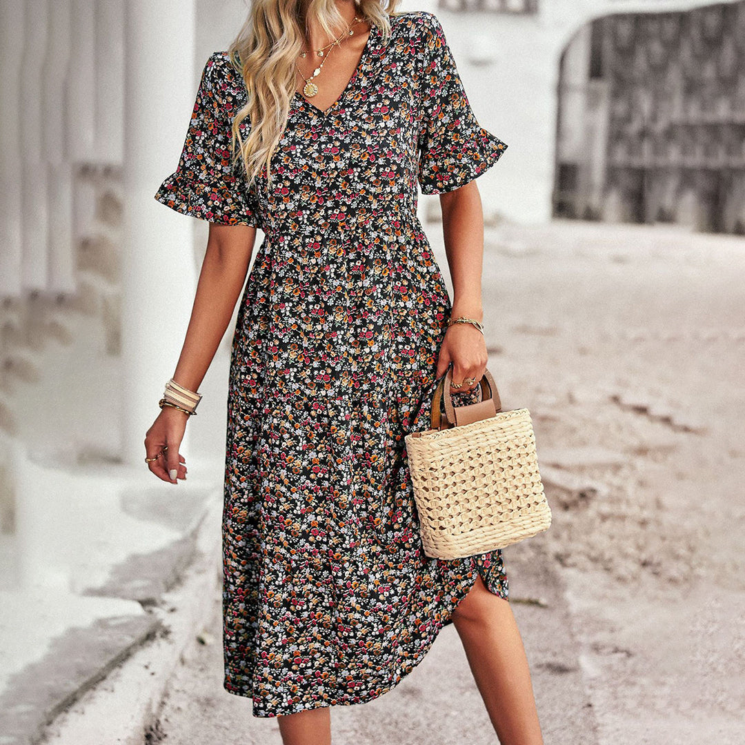 Solange Effortless and Chic Summer Dress for Women Romantic Soft Style