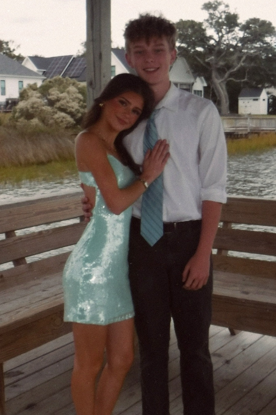 Bling Sheath Spaghetti Straps Light Green Sequins Short Homecoming Dress
