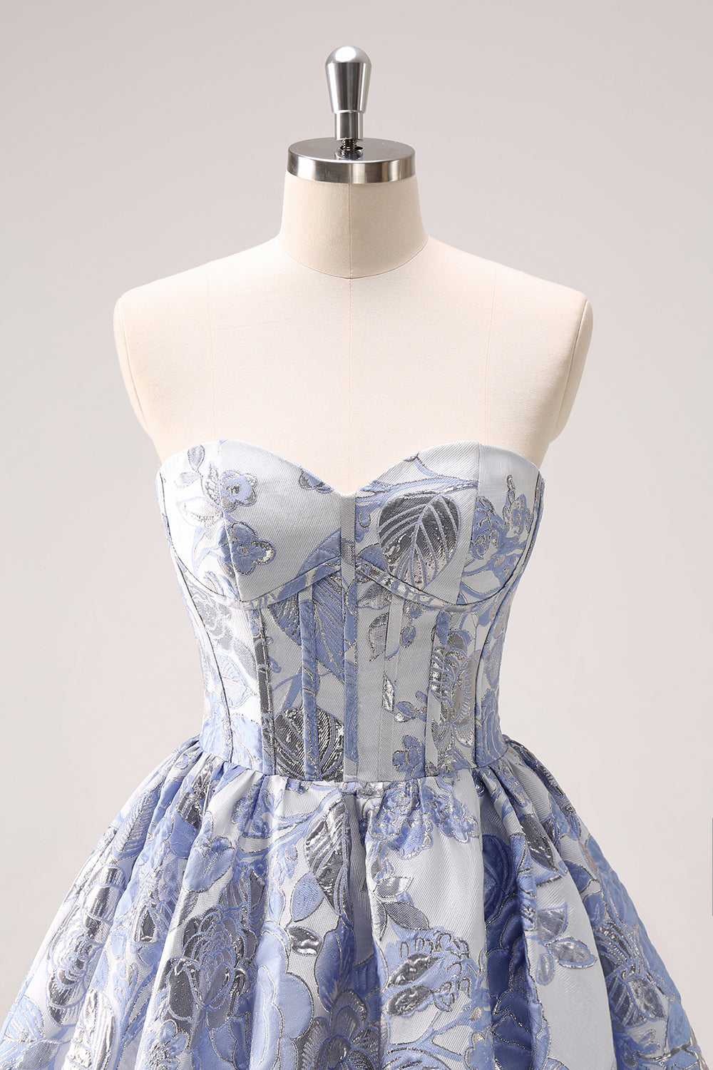 Blue Homecoming Dresses Corset A Line Short Cocktail Dresses