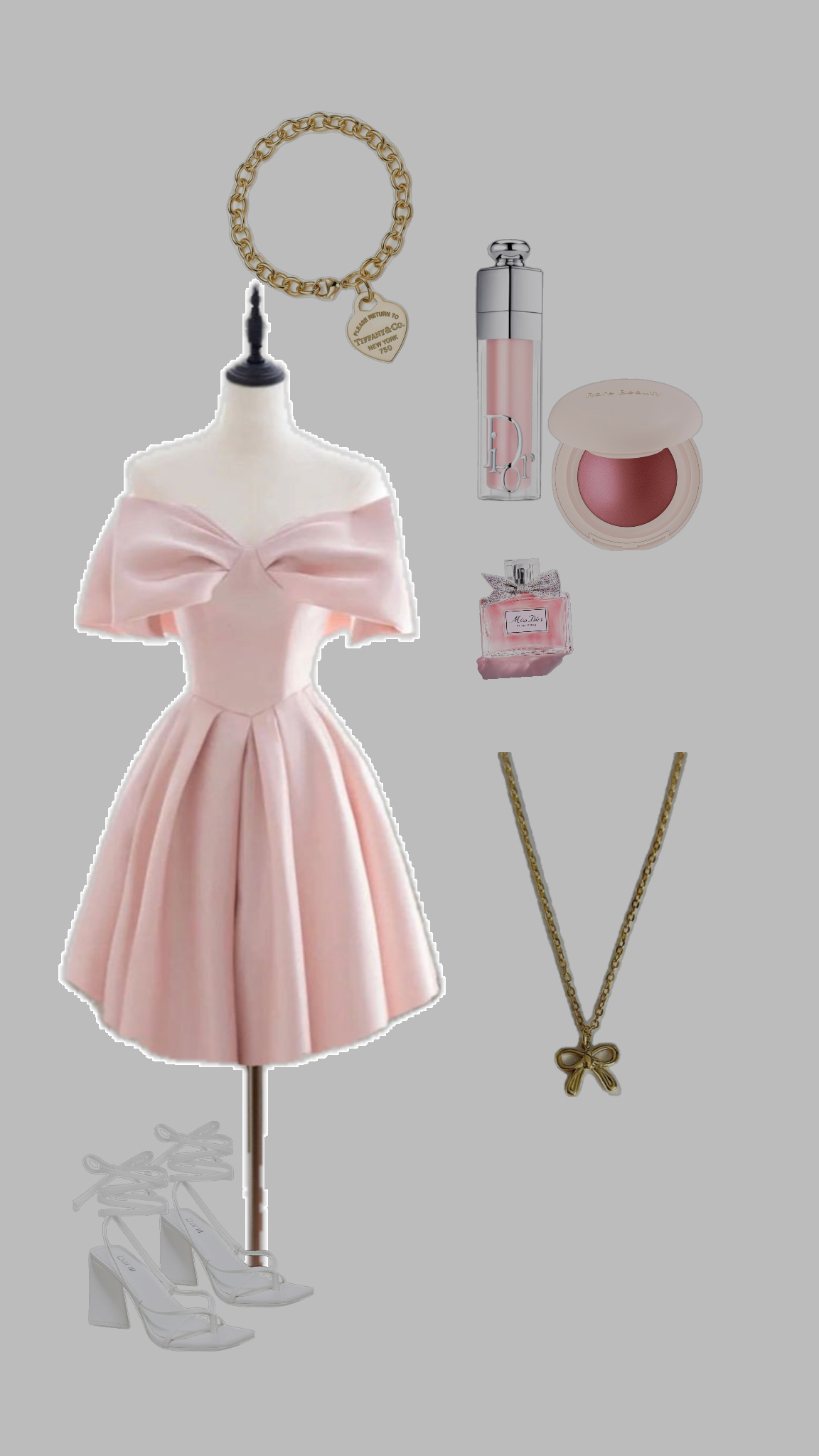 Unique A Line Off The Shoulder Pink Short 8th Grade Homecoming Dresses Hoco Dress - View 2 | VelvetHem