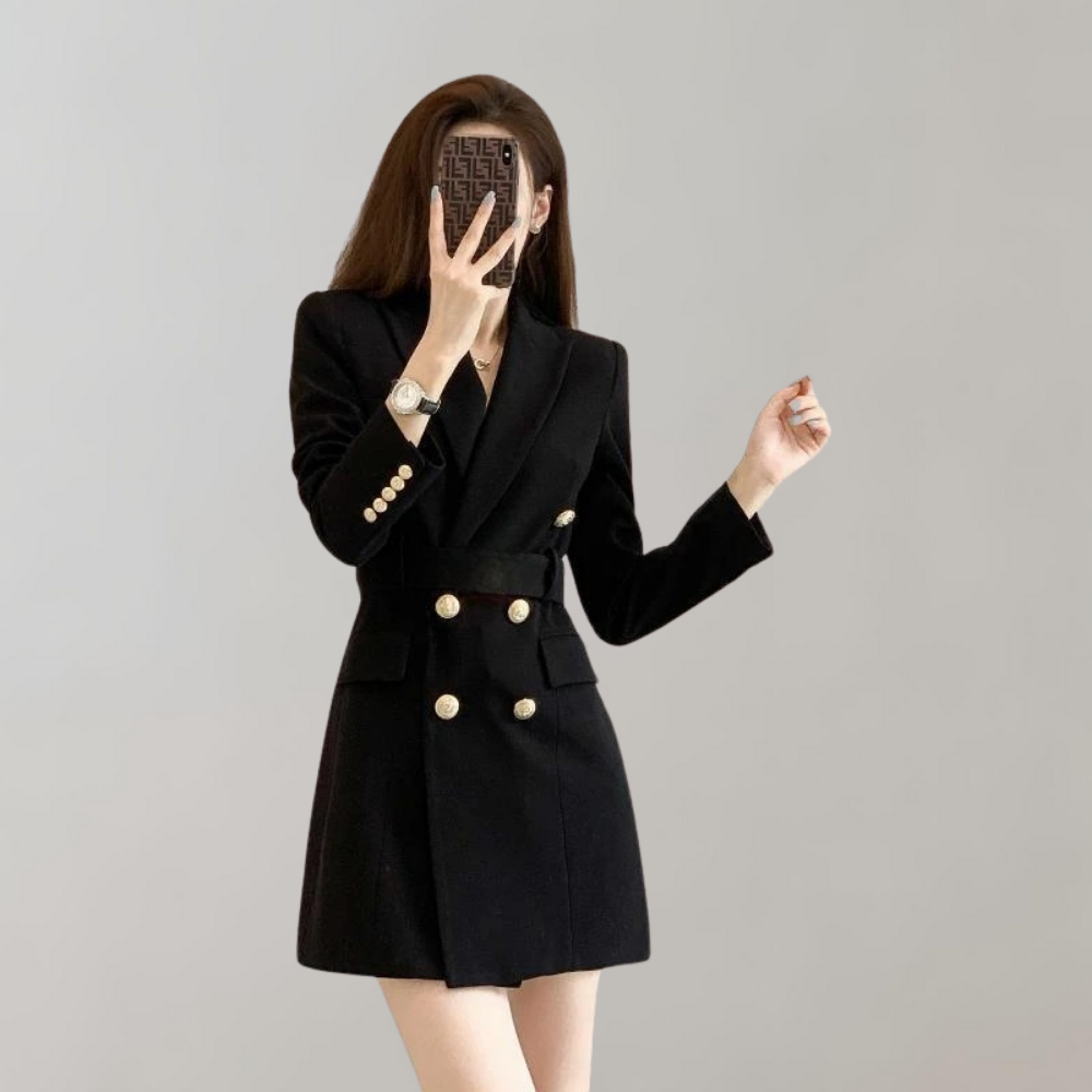 Ninon Elegant Blazer Dress for Women Bold Statement Look