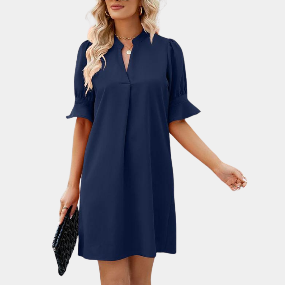 Norina Elegant Blouse Dress for Women Refined Casual Wear