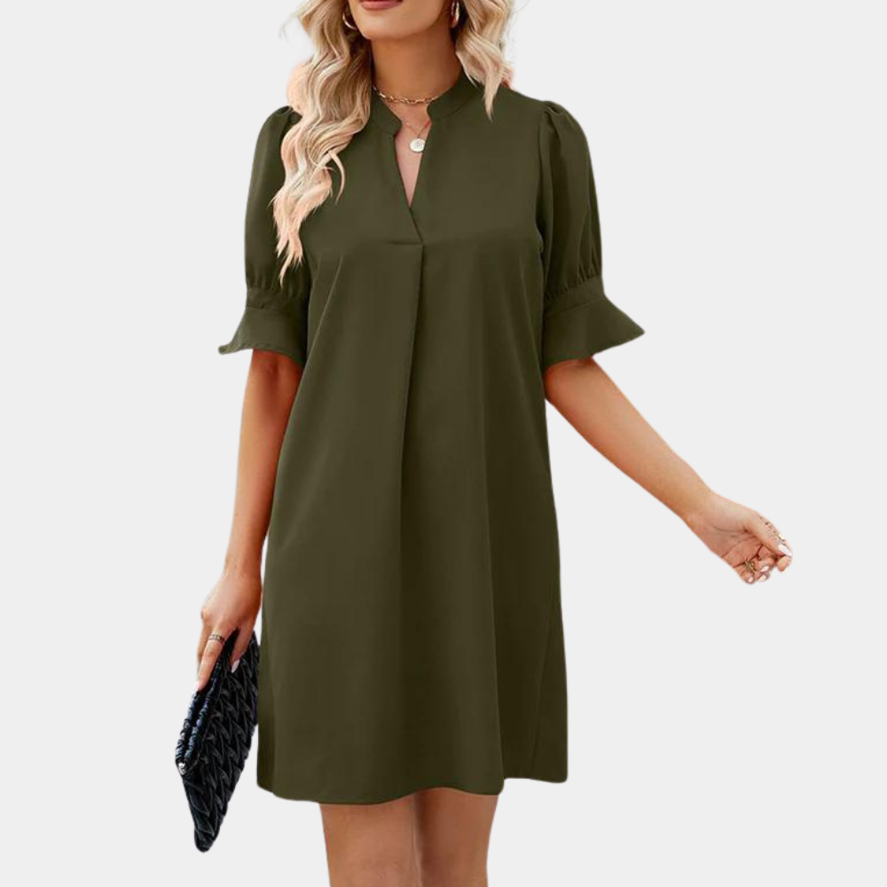 Norina Elegant Blouse Dress for Women Refined Casual Wear