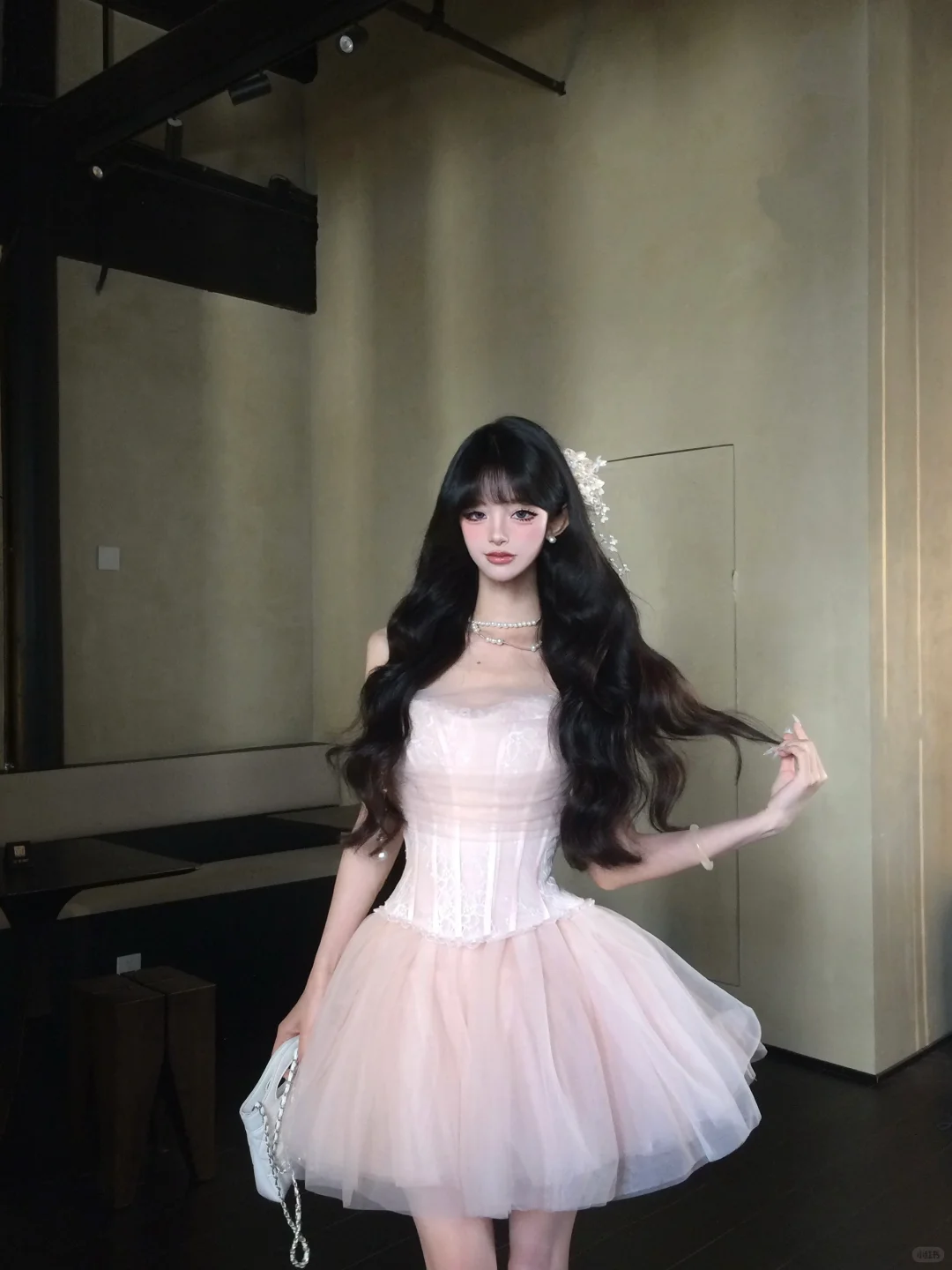 Princess 18th Pink Ball Gown Strapless Tulle Short Homecoming Dress Birthday Outfits - VelvetHem