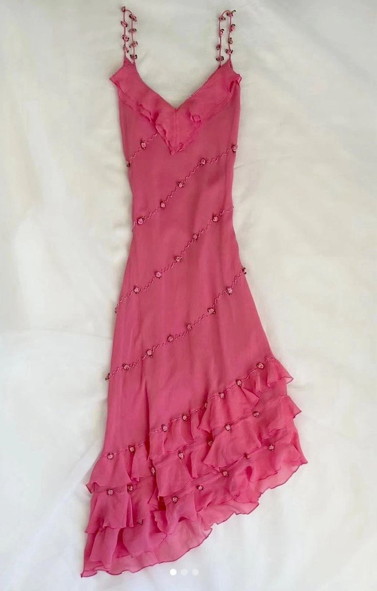 Pretty A Line Spaghetti Straps Chiffon Long Prom Dresses Formal Dress - VelvetHem