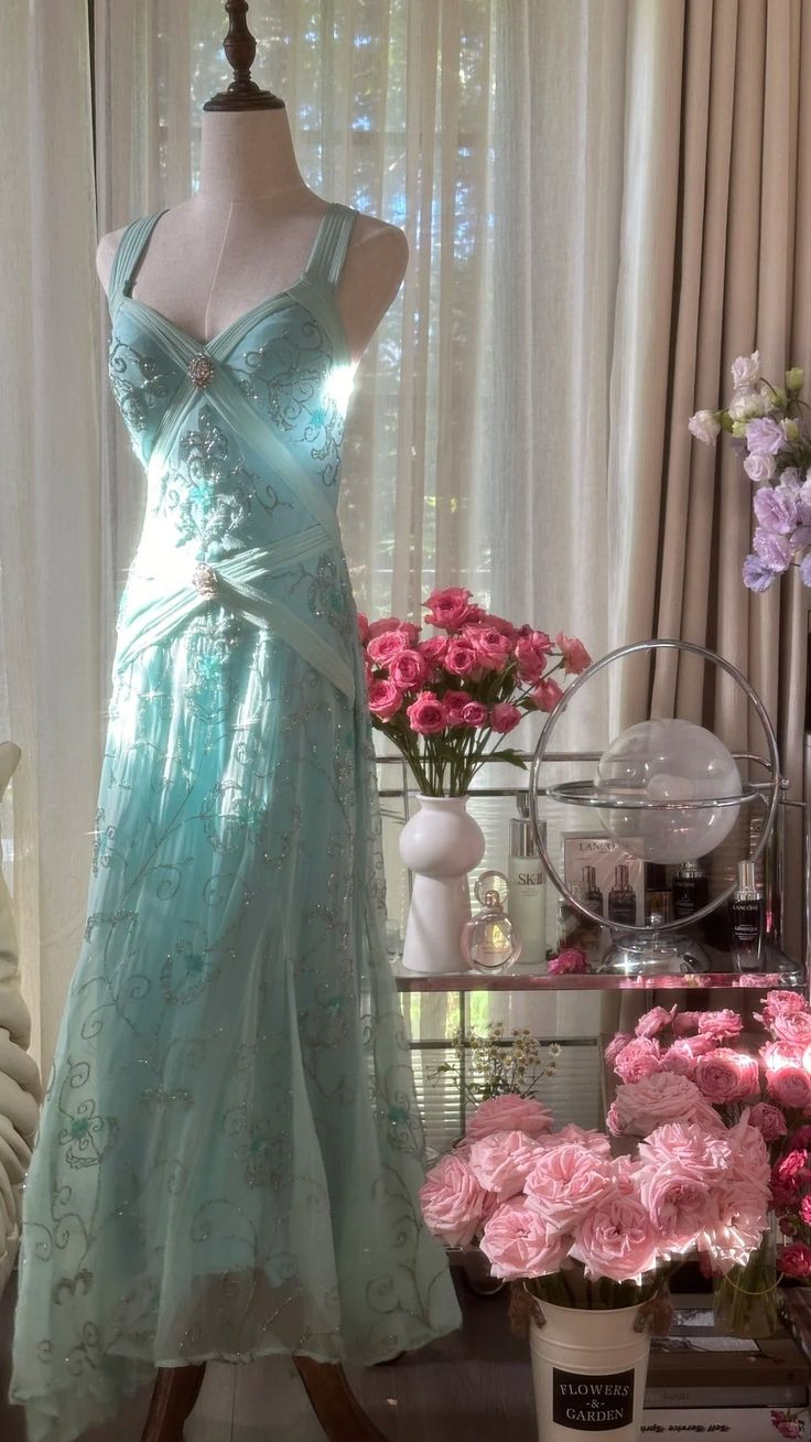 Gorgeous Mermaid Sweetheart Chiffon Sequin Beaded Long Prom Dress, Evening Dress - View 2 | VelvetHem