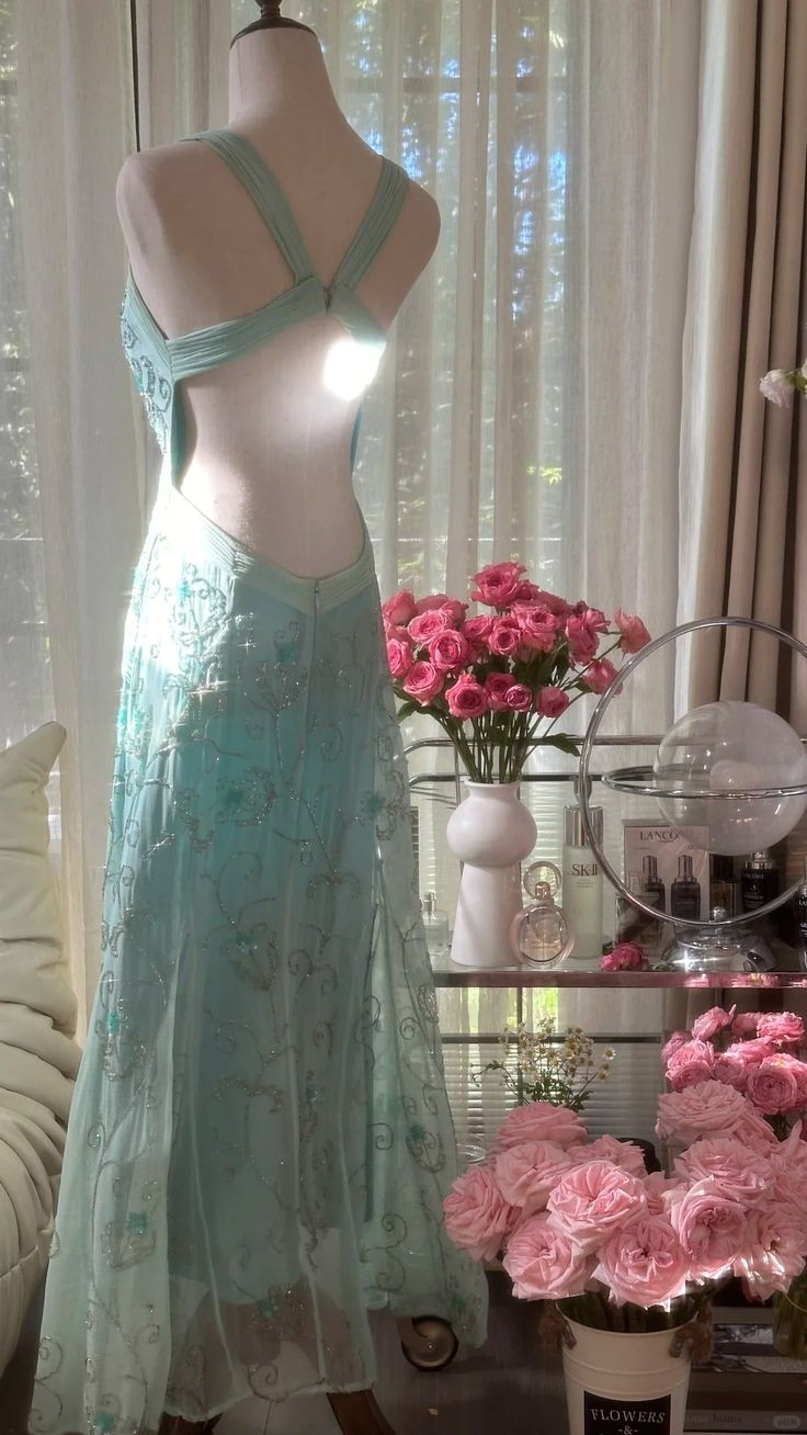 Gorgeous Mermaid Sweetheart Chiffon Sequin Beaded Long Prom Dress, Evening Dress - View 5 | VelvetHem