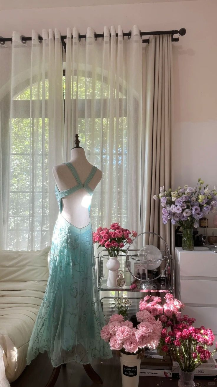 Gorgeous Mermaid Sweetheart Chiffon Sequin Beaded Long Prom Dress, Evening Dress - View 8 | VelvetHem
