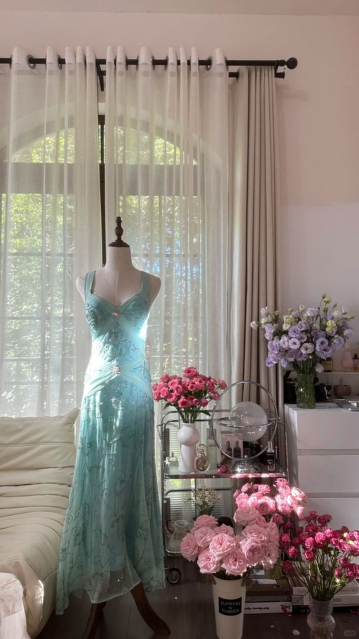 Gorgeous Mermaid Sweetheart Chiffon Sequin Beaded Long Prom Dress, Evening Dress - View 9 | VelvetHem