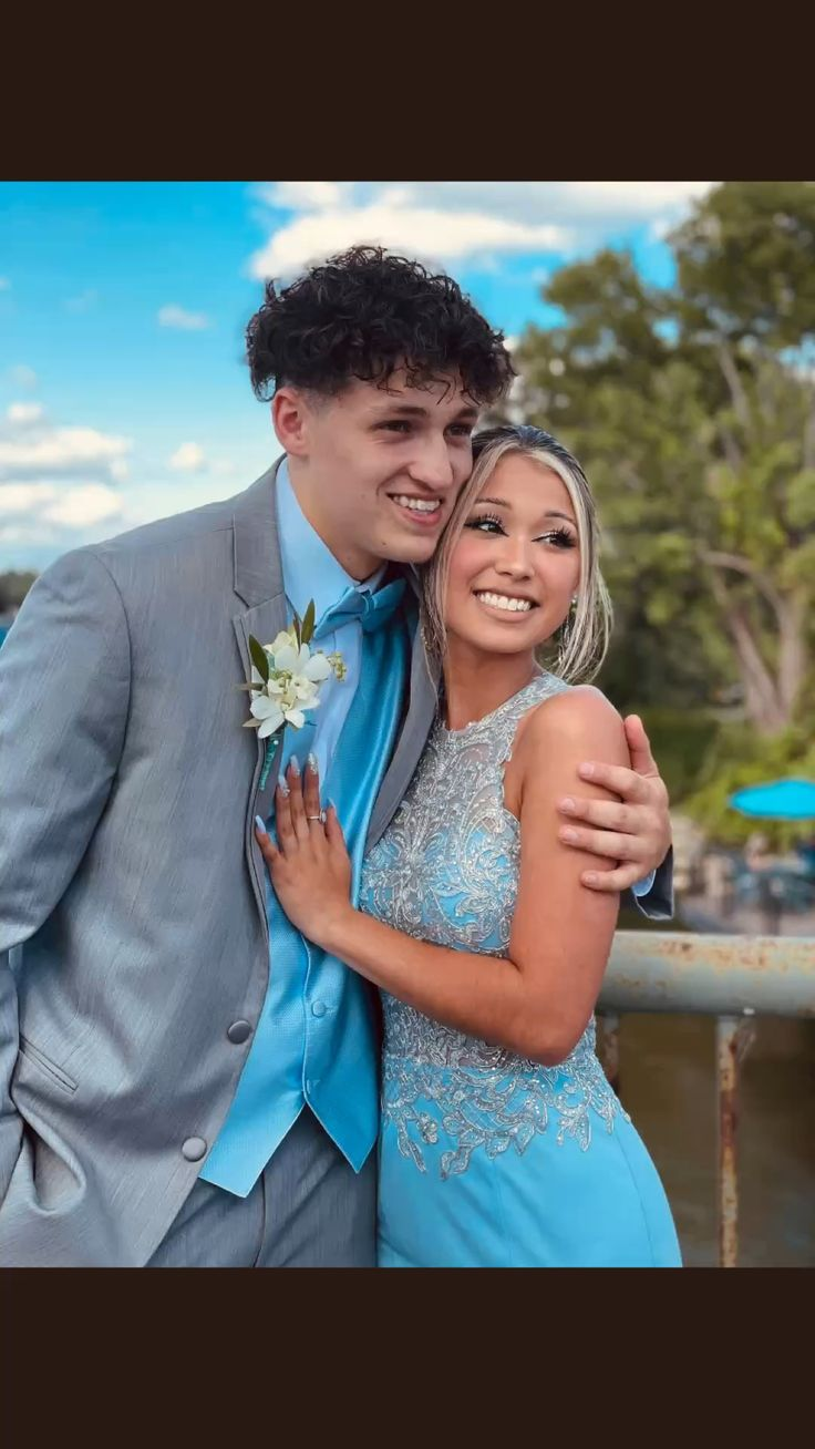 Charming Blue Mermaid Prom Dress,Blue Evening Dress - VelvetHem