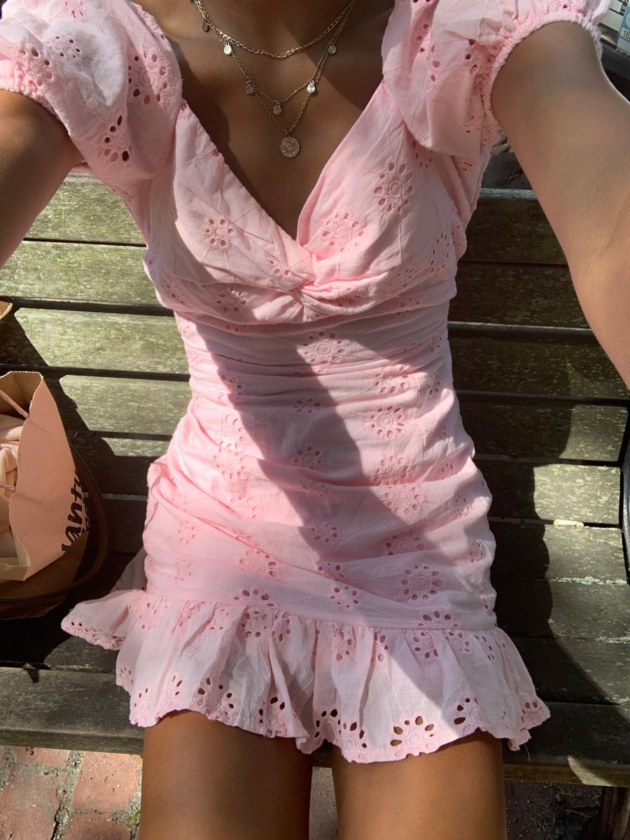 Lovely Pink Homecoming Dress ,Short Pink Party Dress Y2151 - VelvetHem