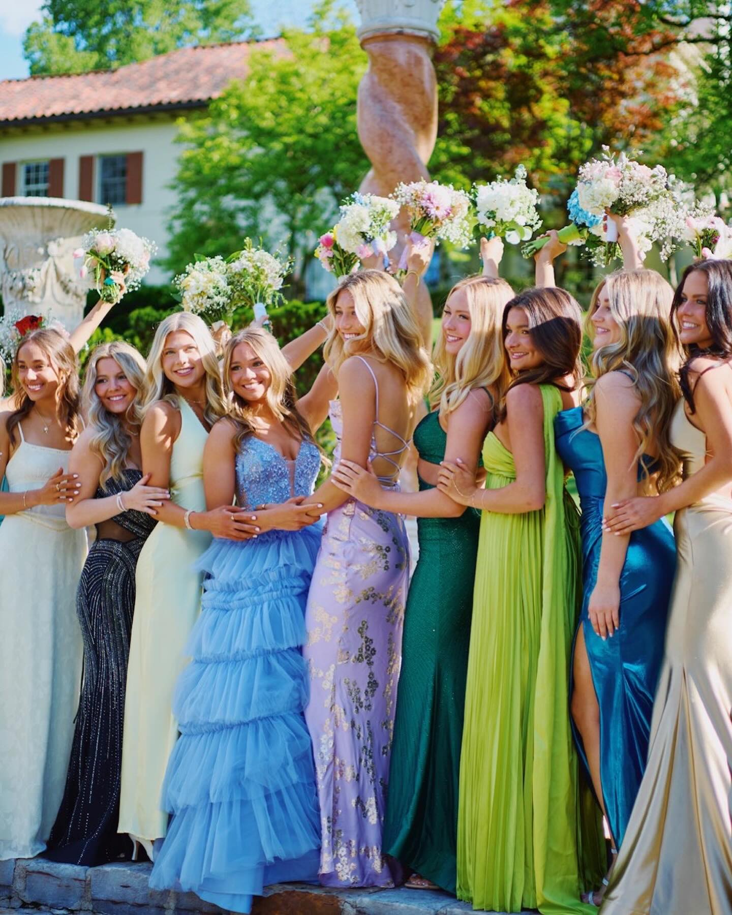 Charming A Line Sweetheart Light Yellow Long Prom Dress with Ruffles