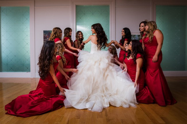Crystal Sweetheart Lace Wedding Dress Tiered Strapless Tulle Bridal Gowns