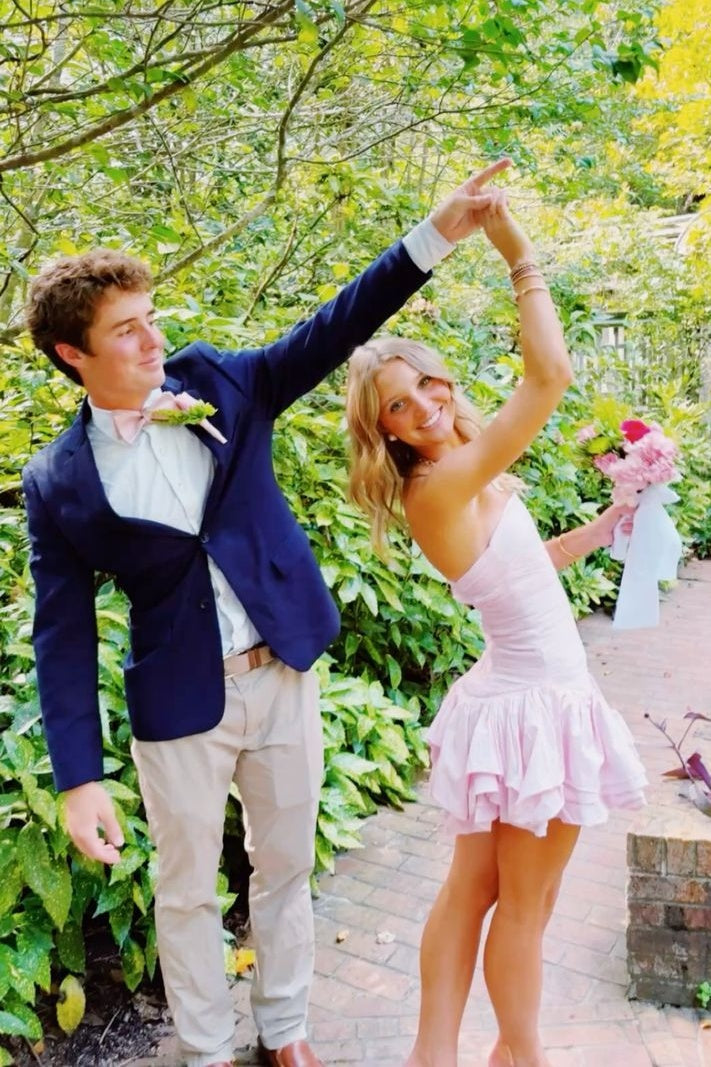 Cute A Line Strapless Light Pink Short Homecoming Dress with Ruffles