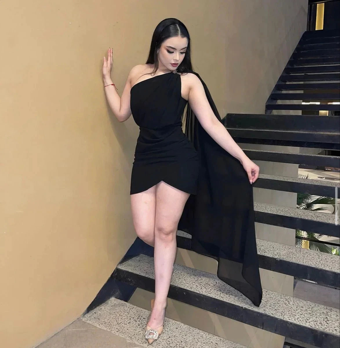 Sexy Black Party Dress Black Cocktail Dress Short Homecoming Dress Y4642 by simplepromdress