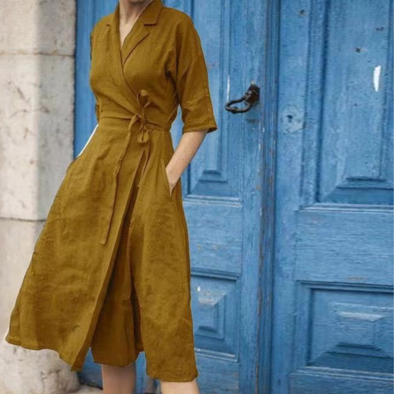 Florencia Effortless Beautiful Long Silly Women's Dress Statement Occasion Edit