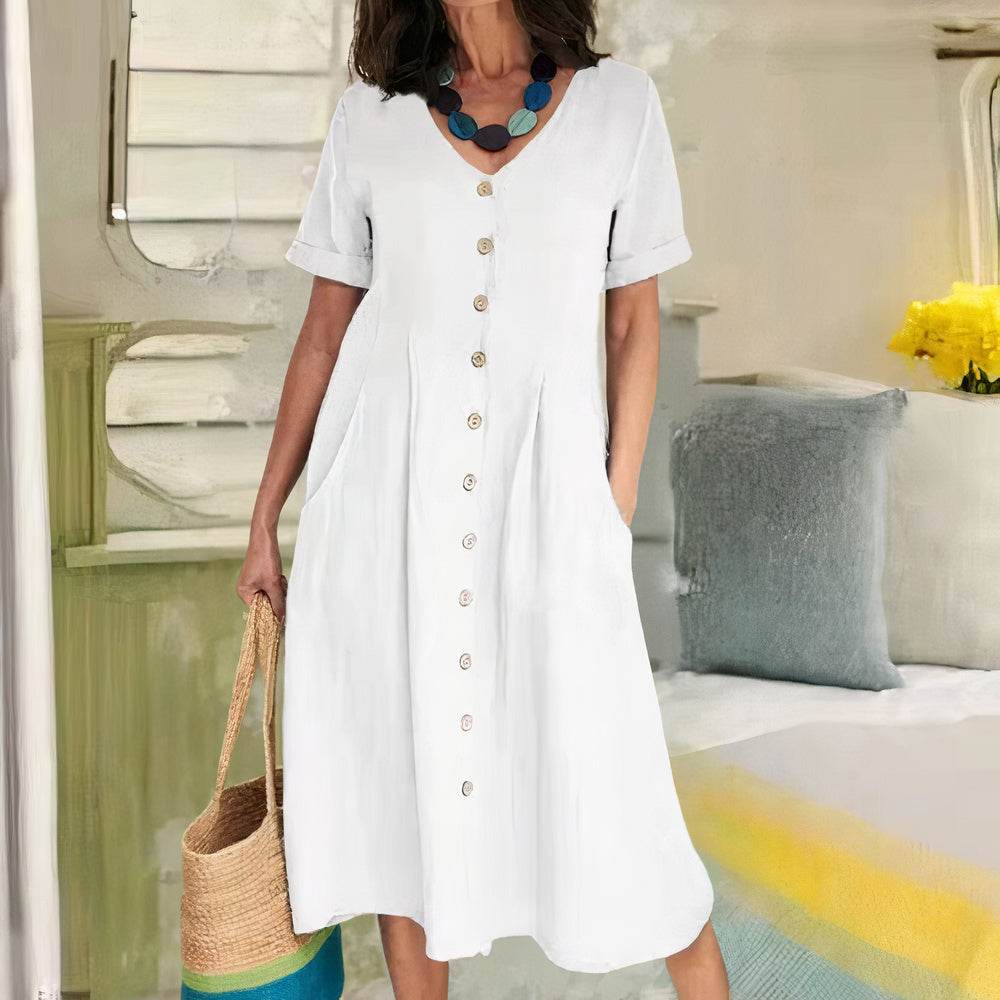 Monserrat Timeless Summer Dress Chic Silhouette Collection