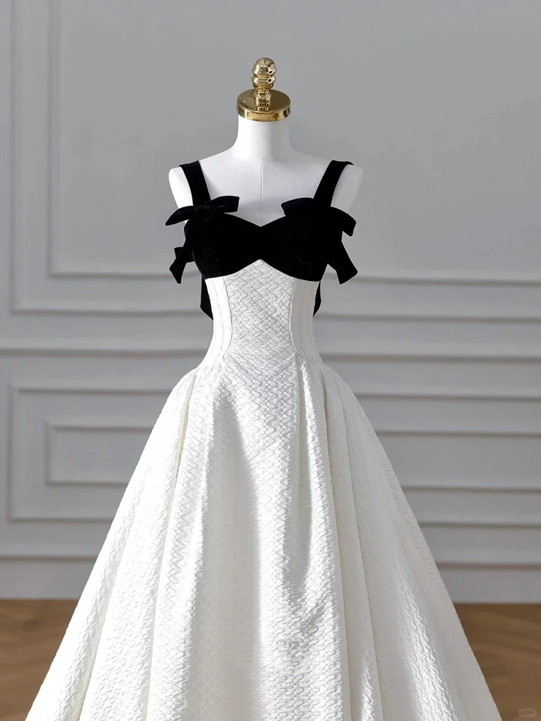 Elegant White Satin A Line Long Prom Dress Evening Dress,Formal Wedding Dress (ZD13756)