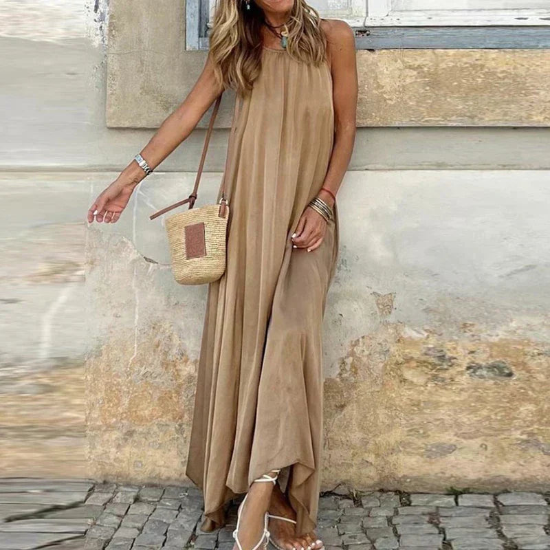 Karla Premium Maxi Dress Sleeveless Elegance Evening Wear Edit