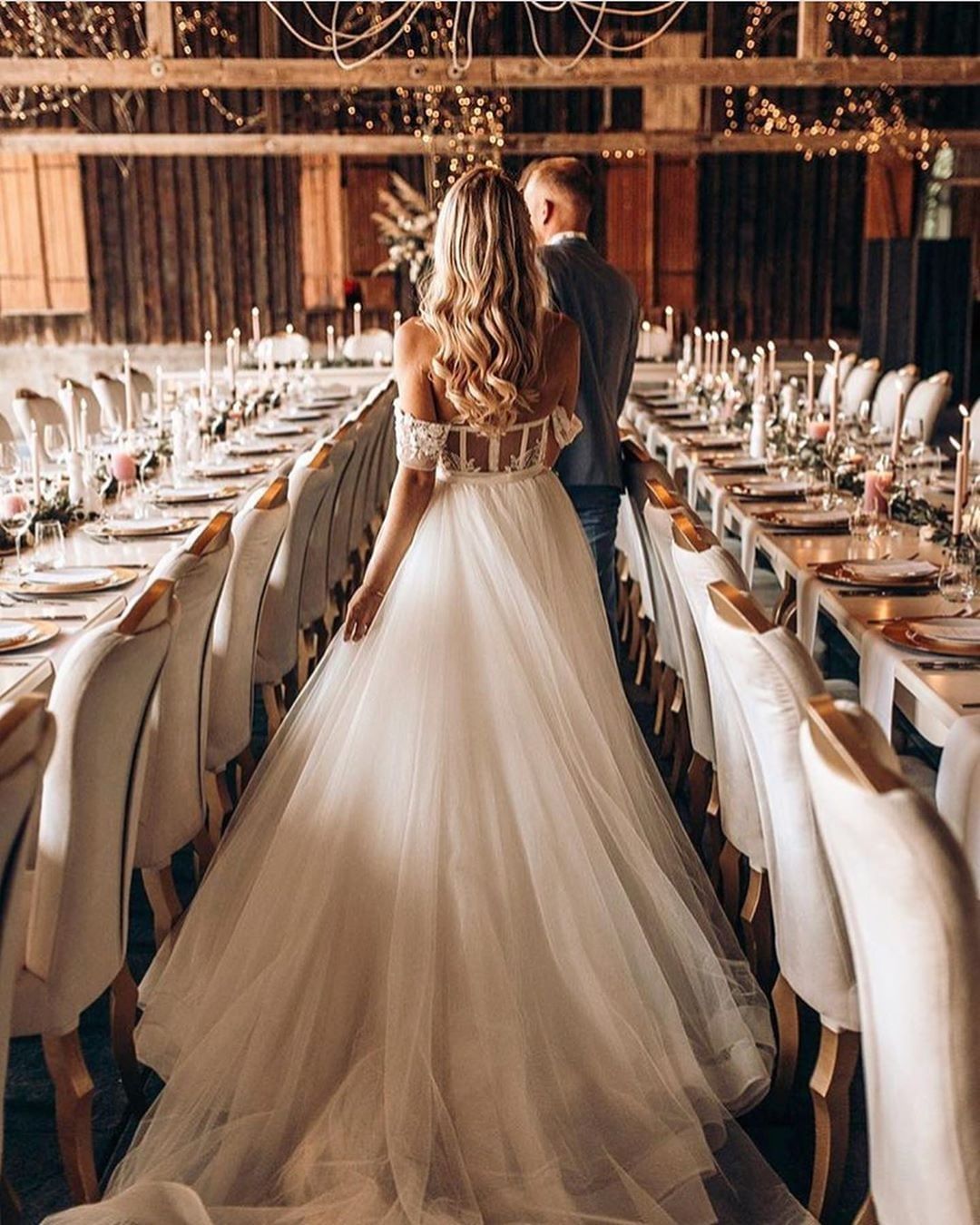 Elegant Strapless Illusion A-Line Beach Wedding Dress with Lace
